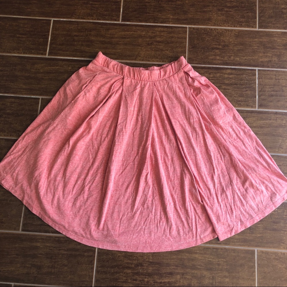S Lularoe Madison skirt peach